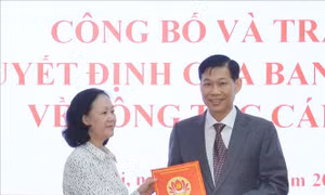 Ông Đỗ Văn Phớn giữ chức Phó Trưởng ban Dân vận Trung ương