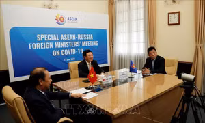 Hội nghị trực tuyến Đặc biệt Bộ trưởng Ngoại giao ASEAN-Nga về ứng phó dịch COVID-19