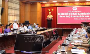 Đoàn Giám sát của Ủy ban Văn hóa, Giáo dục, Thanh niên, Thiếu niên và Nhi đồng làm việc tại Thái Bình