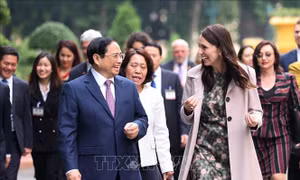Thủ tướng New Zealand Jacinda Ardern kết thúc tốt đẹp chuyến thăm chính thức Việt Nam