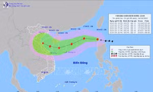 Bão Nesat vào Biển Đông trở thành bão số 6 năm 2022