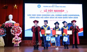 Đào tạo nguồn nhân lực y tế quốc tế, vun đắp tình hữu nghị giữa các quốc gia