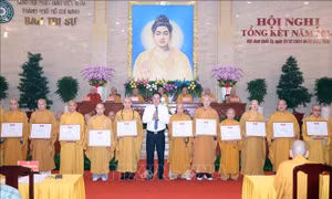 Giáo hội Phật giáo Việt Nam TP Hồ Chí Minh thực hành từ thiện xã hội hơn 735 tỷ đồng