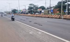 Bình Phước: Sớm khắc phục hư hỏng tuyến đường có thu phí