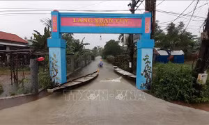 Nhiều địa bàn thấp trũng ở Thừa Thiên - Huế bị ngập lụt