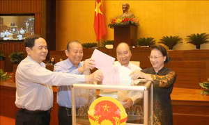 Chủ tịch Quốc hội Nguyễn Thị Kim Ngân được bầu giữ chức Chủ tịch Hội đồng bầu cử quốc gia