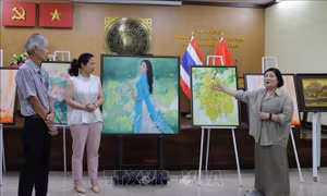 Giao lưu mỹ thuật giữa các họa sĩ hai nước Việt Nam - Thái Lan