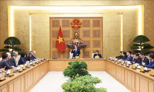 Thủ tướng Phạm Minh Chính tiếp đoàn lãnh đạo doanh nghiệp bán dẫn quốc tế