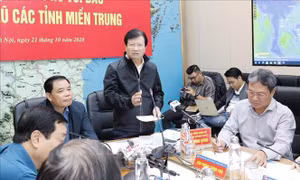 Chủ động phương án ứng phó với bão số 8 và tập trung cứu trợ đồng bào miền Trung