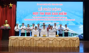 Phát động thi đua 455 ngày đêm hoàn thành đường song hành, dự án đường Vành đai 4