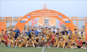 Sông Lam Nghệ An lên ngôi vô địch Giải bóng đá U21 quốc gia