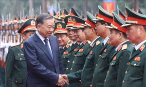 Tổng Bí thư, Chủ tịch nước dự Lễ kỷ niệm 50 năm Ngày truyền thống Tổng cục Kỹ thuật