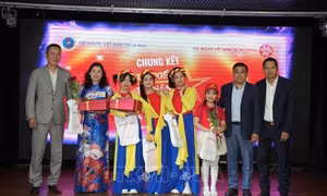 Chung kết cuộc thi Tìm kiếm tài năng của Hội người Việt Nam ở Nga