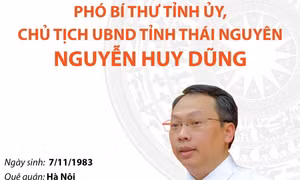 Phó Bí thư Tỉnh ủy, Chủ tịch UBND tỉnh Thái Nguyên Nguyễn Huy Dũng
