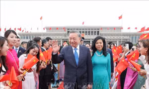 Tổng Bí thư, Chủ tịch nước Tô Lâm và Phu nhân kết thúc tốt đẹp chuyến thăm cấp Nhà nước tới Cộng hòa Nhân dân Trung Hoa