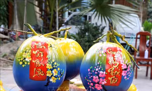 Nâng giá trị nông sản từ tạo hình cho trái cây đặc sản