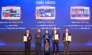 Lễ trao Giải ảnh 'Khoảnh khắc Báo chí' năm 2024: Tôn vinh giá trị của khoảnh khắc, giá trị của hiện thực