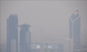 Nồng độ bụi mịn PM2.5 tăng cao trở lại tại Bangkok (Thái Lan)