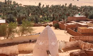 Cuộc sống nơi ốc đảo trên sa mạc Sahara châu Phi