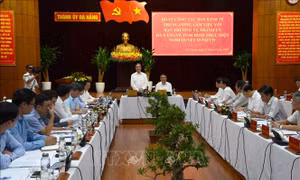 Đoàn công tác Ban Kinh tế Trung ương làm việc tại Đà Nẵng