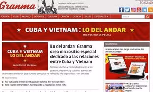 Báo Granma ra mắt chuyên trang đặc biệt kỷ niệm 65 năm quan hệ hữu nghị Việt Nam - Cuba