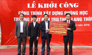 Yên Bái xây dựng phòng học cho học sinh bán trú