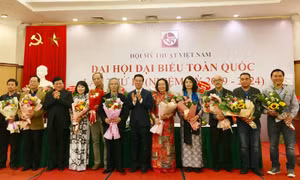 Họa sỹ Lương Xuân Đoàn được bầu làm Chủ tịch Hội Mỹ thuật Việt Nam