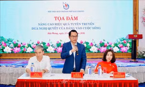 Phát huy vai trò của báo chí trong tuyên truyền đưa Nghị quyết của Đảng vào cuộc sống
