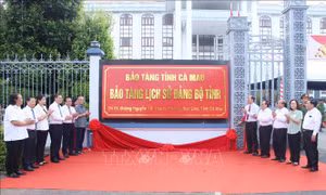 Thành lập Bảo tàng Lịch sử Đảng bộ tỉnh Cà Mau