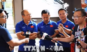 HLV Park Hang-seo từ chối cho phóng viên Hàn Quốc lắng nghe tâm sự