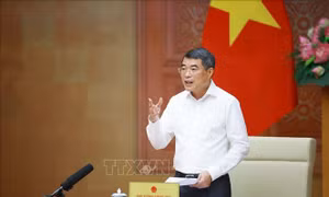 Thủ tướng Lê Minh Hưng làm việc với lãnh đạo Bộ Xây dựng