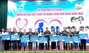 'Điểm tựa' yêu thương nâng bước trẻ em có hoàn cảnh khó khăn