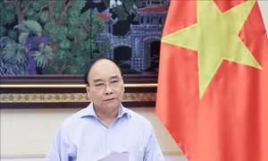 Chủ tịch nước Nguyễn Xuân Phúc làm việc với các nhà khoa học về xây dựng Nhà nước pháp quyền