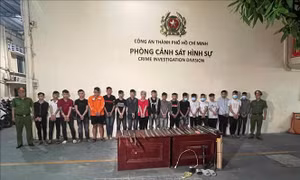 Xử lý nghiêm nhóm thanh niên mang hung khí đánh nhau