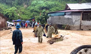Mưa lớn gây thiệt hại nặng nề tại Hà Giang