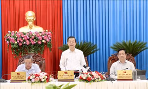 Đôn đốc thi công cao tốc Châu Đốc - Cần Thơ - Sóc Trăng