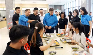 Khảo sát nâng cao chất lượng bữa ăn ca cho công nhân