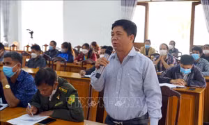 Cử tri Quảng Nam kiến nghị sớm đầu tư nạo vét sông Trường Giang