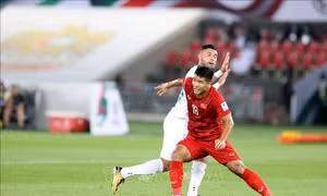 Asian Cup 2019: Tiền đạo Hà Đức Chinh 'tiếc vì không thể thắng Iraq'