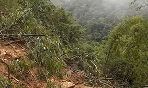 Khẩn trương tìm kiếm, hỗ trợ mai táng hai người bị vùi lấp do sạt lở đất ở Thanh Hóa 