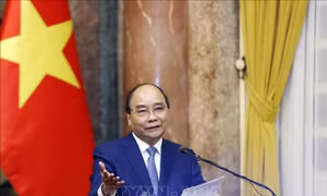 Chủ tịch nước Nguyễn Xuân Phúc tiếp Tổng hội Xây dựng Việt Nam