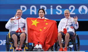 Đoàn Trung Quốc giữ vững ngôi đầu tại Paralympic 2024