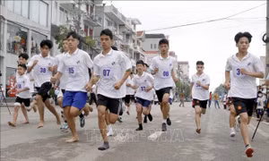 Gần 300 VĐV tham dự Giải Việt dã truyền thống cúp Báo Bắc Giang lần thứ 39