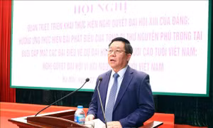 Tạo mọi điều kiện để người cao tuổi được sống vui, khỏe, tăng tuổi thọ