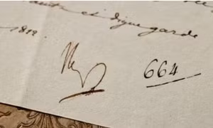 Đấu giá bức thư của Napoleon liên quan đến vụ giam giữ Giáo hoàng Pius VII