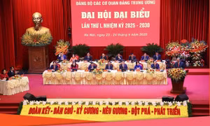 Đại hội đại biểu Đảng bộ các cơ quan Đảng Trung ương lần thứ I