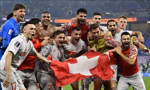 Thắng Serbia 3-2, đội tuyển Thụy Sĩ tiến vào vòng 1/8