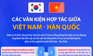 Các văn kiện hợp tác giữa Việt Nam - Hàn Quốc