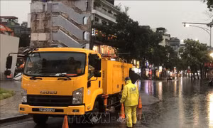 Ứng phó bão số 9: Hà Nội tổ chức trực 24/24h