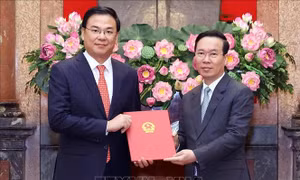 Chủ tịch nước trao quyết định bổ nhiệm Đại sứ Việt Nam tại Nhật Bản